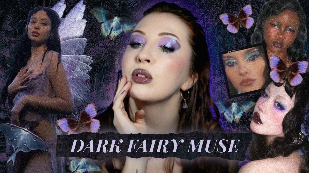 DARK FAIRY makeup ✨