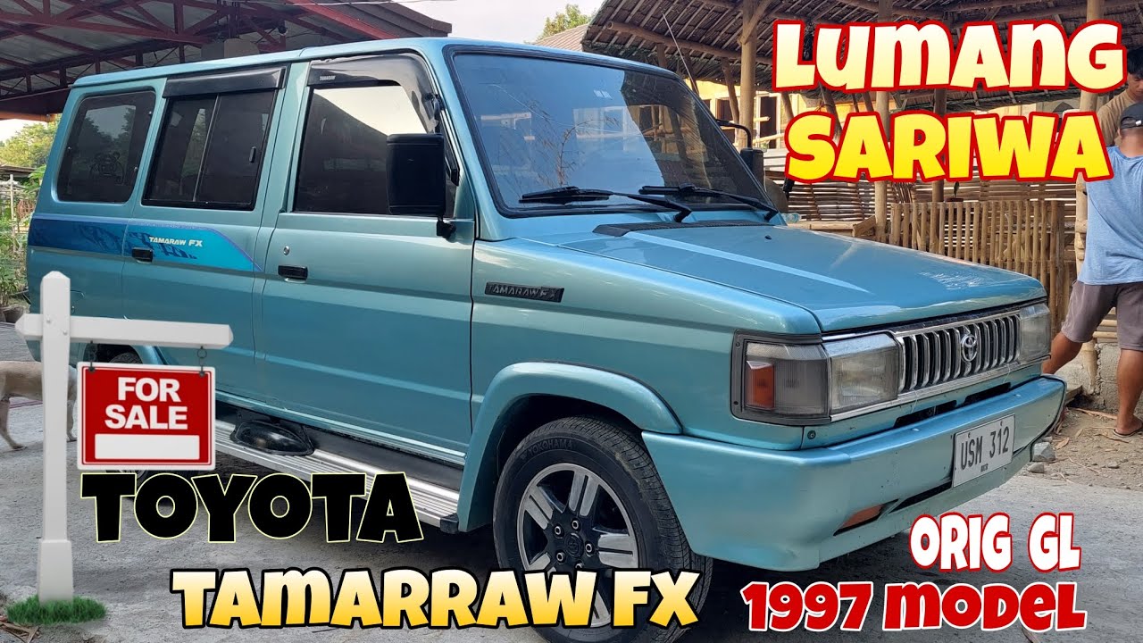 Subok at Maaasahan! Pang Masang Sasakyan Ba Hanap Mo?Toyota Tamarraw Fx 1997 Orig Gl#carsforsale