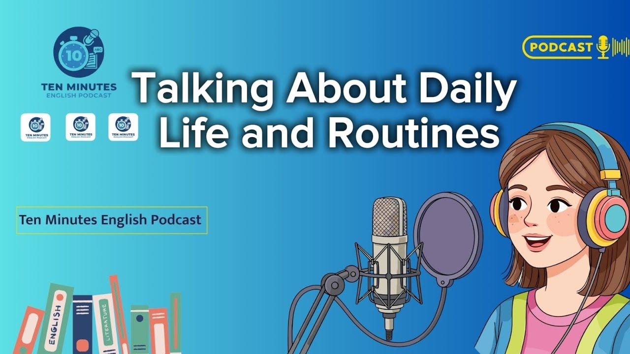 Talk About Your Daily Life in English | Intermediate Speaking Practice.
