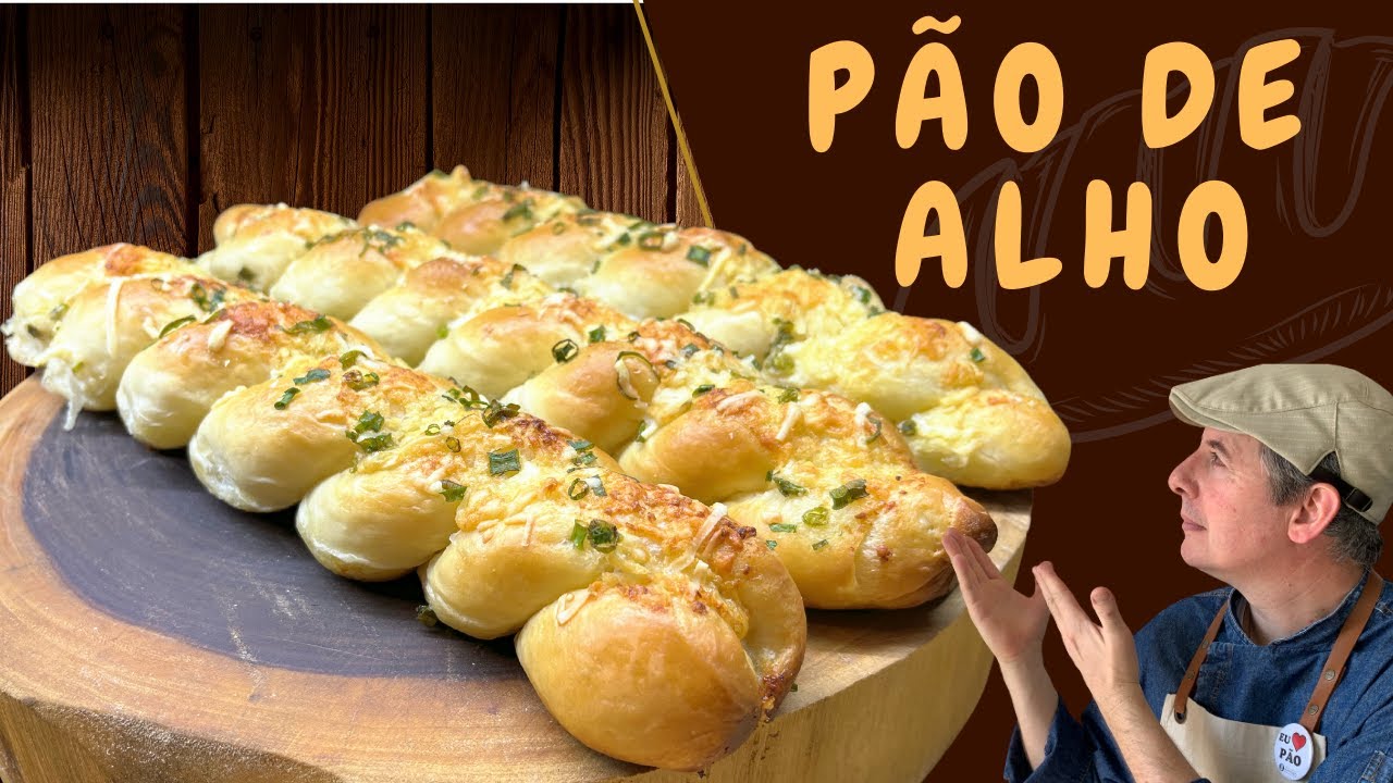 Pão de Alho !!! Mais uma versão para esta delícia !!!
