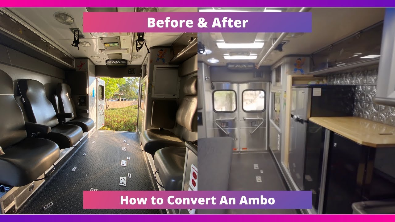 The Before and After of The Ambulance Build. How to Convert One!