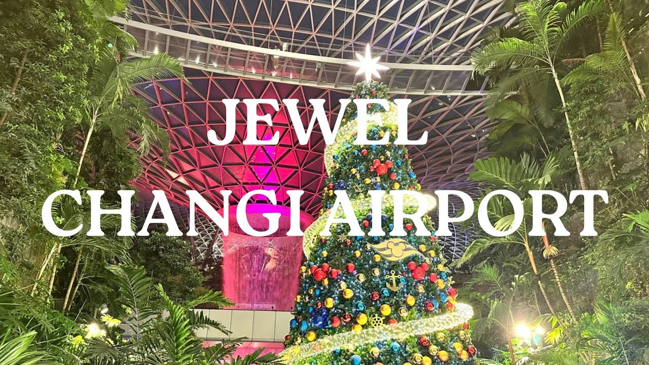 Jewel Changi Airport Silent Vlog ✨ Disney Theme | Magical Walk Through Singapore’s Iconic Airport