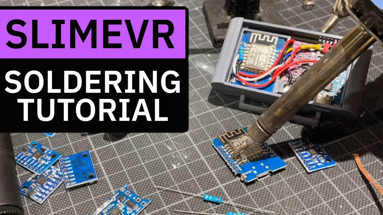 SlimeVR: Soldering for dummies | Soldering tutorial