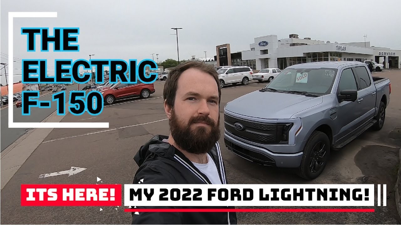 THE F-150 LIGHTNING HAS LANDED! - EXTENDED RANGE BATTERY - XLT FORD LIGHTNING