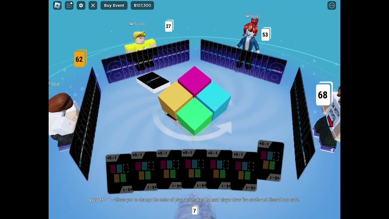 When you only have Loco cards (Roblox LOCOfficail!)