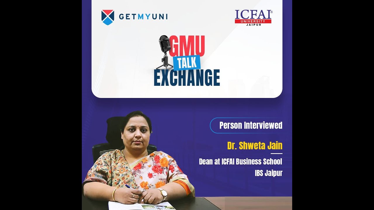Interview with Dr. Shweta Jain, Dean of IBS Jaipur | GMU Talk Exchange