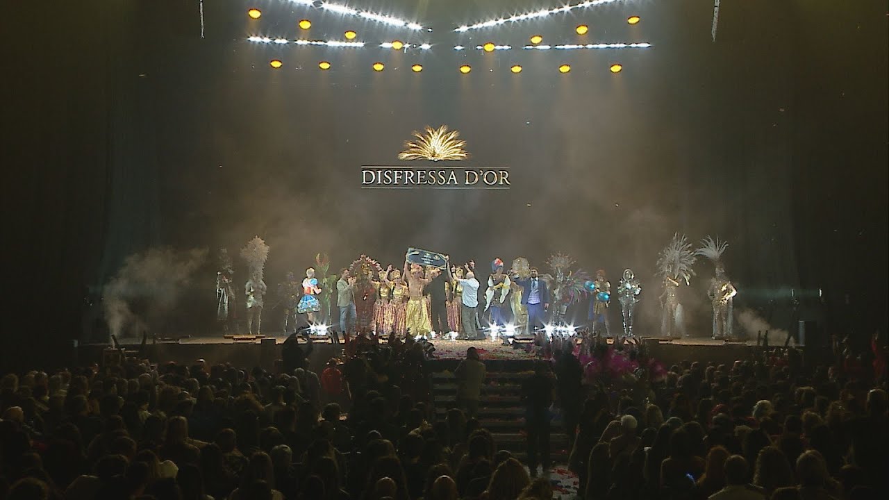 Disfressa d'Or. Carnaval de Tarragona 2026
