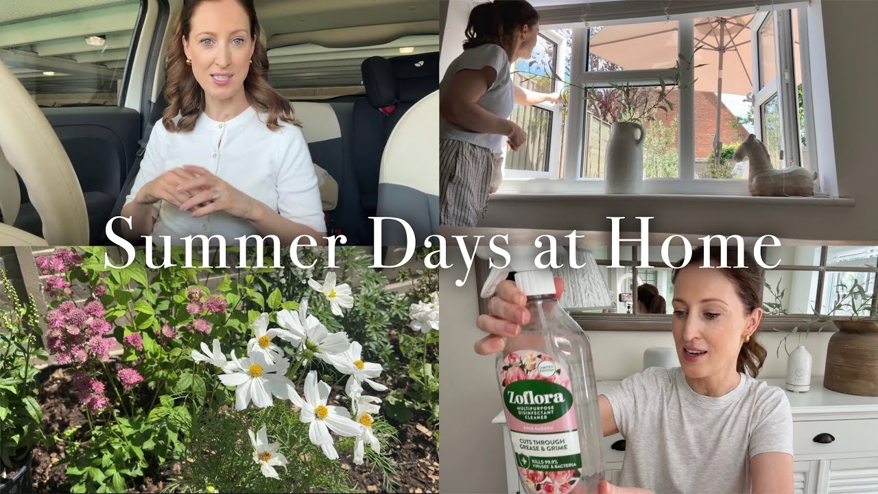 SLOW SUMMER DAYS AT HOME | GARDEN CENTRES, PLANTING 🍃 ☀️