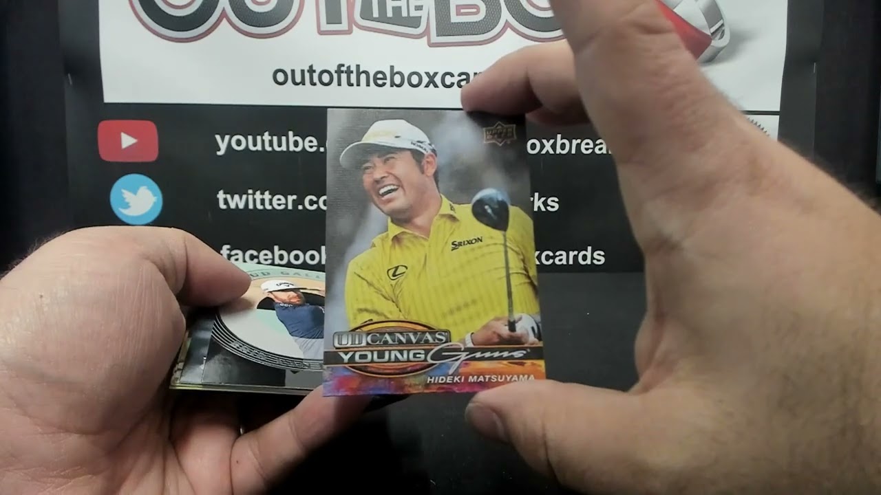 Out Of The Box Group Break #18,572- 2025 UD Golf Hobby (Two Box) “First Name Letter” Random #9