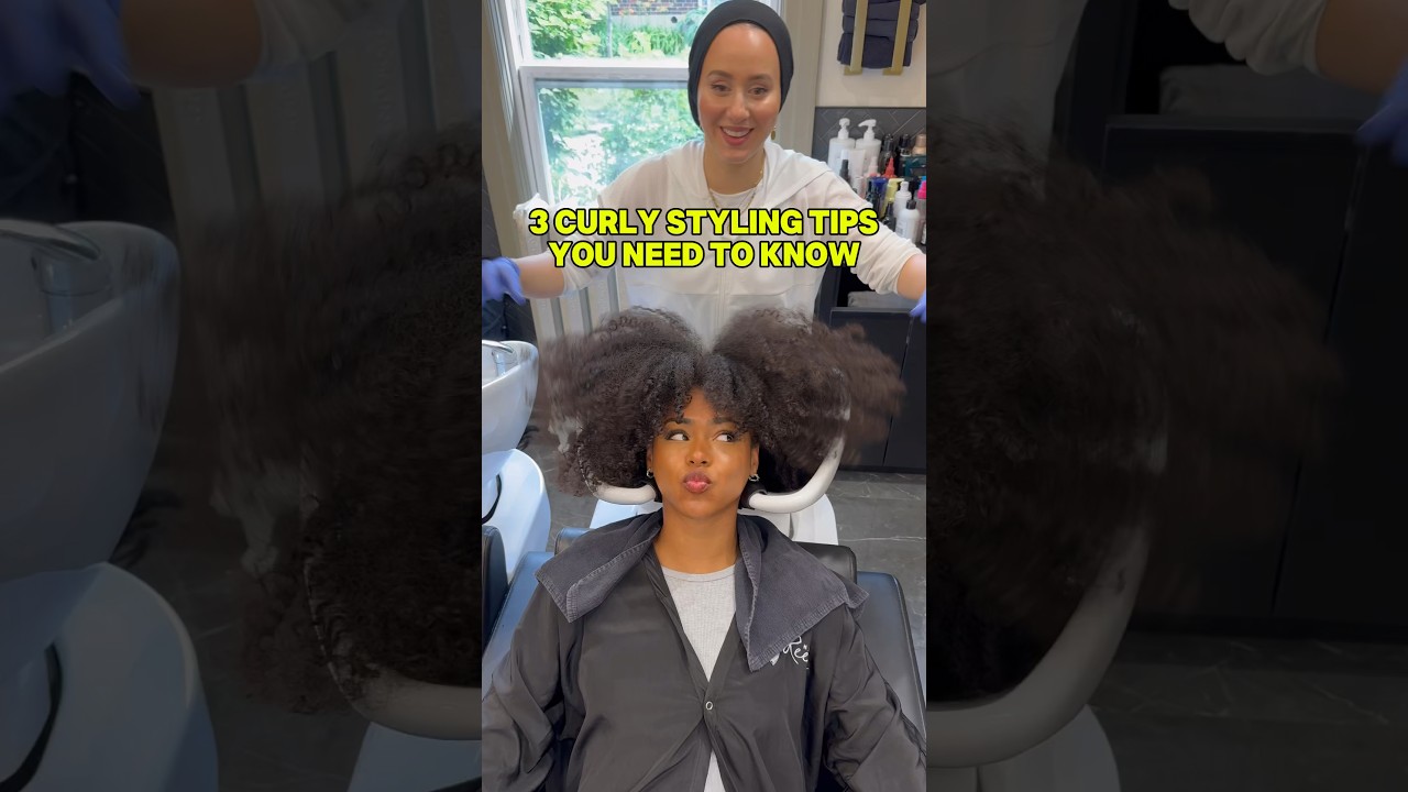 3 CURLY STYLING TIPS YOU NEED TO KNOW #cado #curlystyling #4k #3things