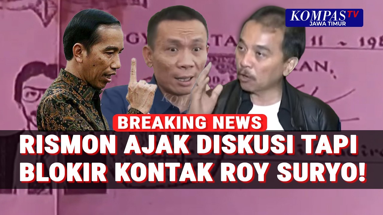 [FULL] Blak-Blakan! Polemik Ijazah Jokowi Makin Panas Rismon Ajak Diskusi, Roy Suryo Ngaku Diblokir
