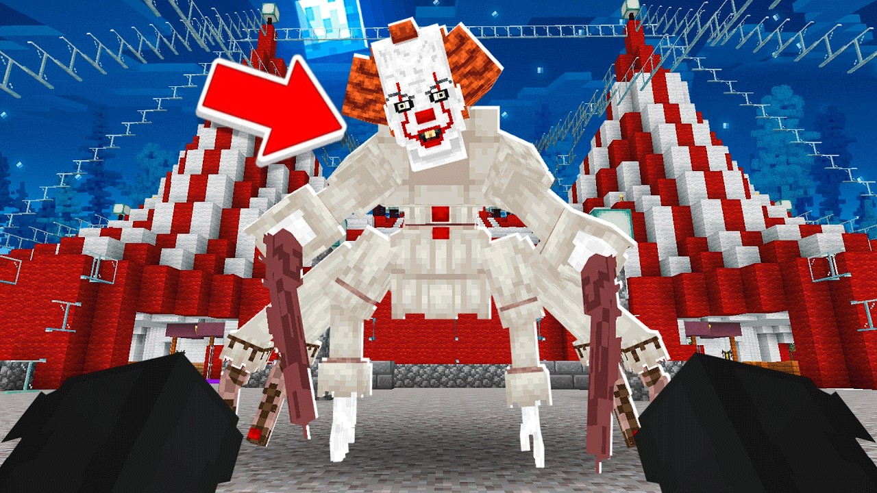 MAI ACCETTARE PALLONCINI DAI CLOWN SCONOSCIUTI SU MINECRAFT...