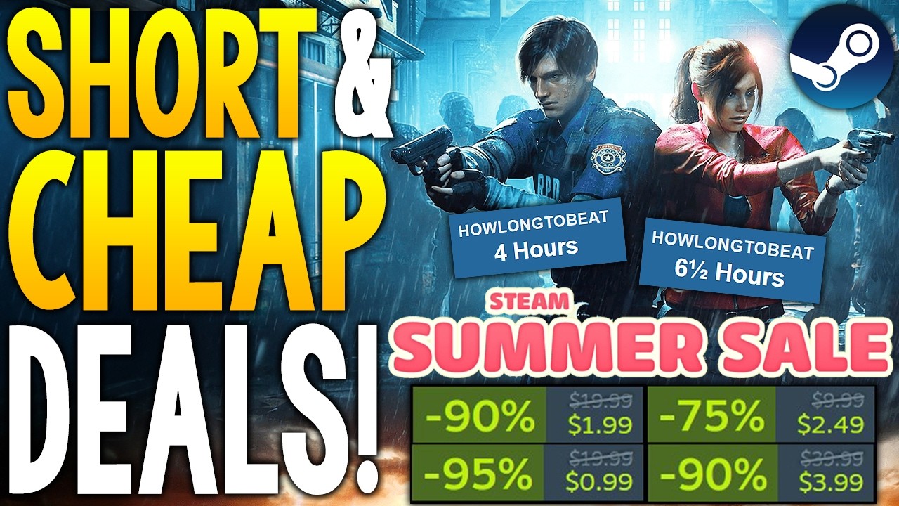 Крутые скидки на ЛЕТНЕЙ РАСПРОДАЖЕ STEAM 2026: Игры на один вечер &mdash; Дешевые игры, которые проходя...