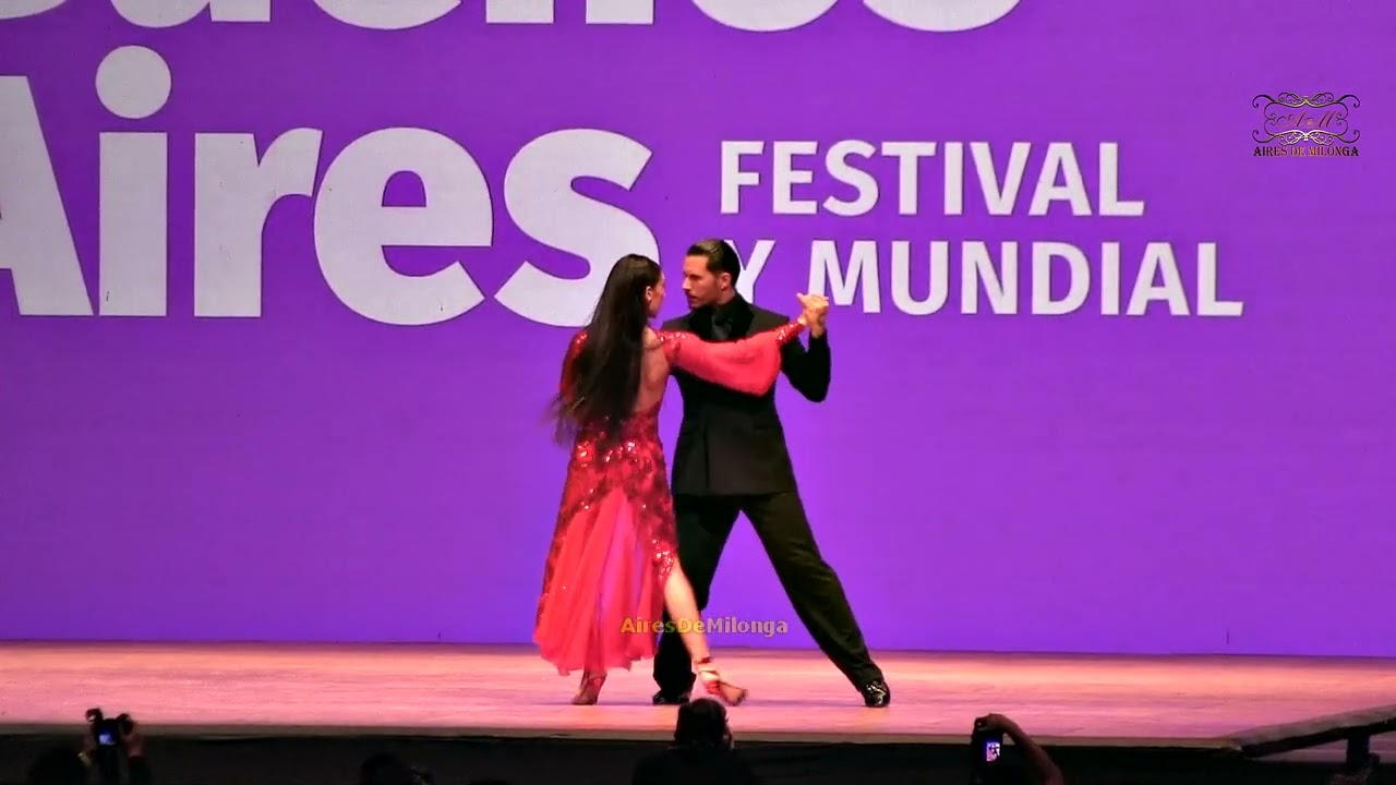 3er puesto tango escenario Mundial de Tango 2024 Jesus Taborda Carla Dominguez #tangoba
