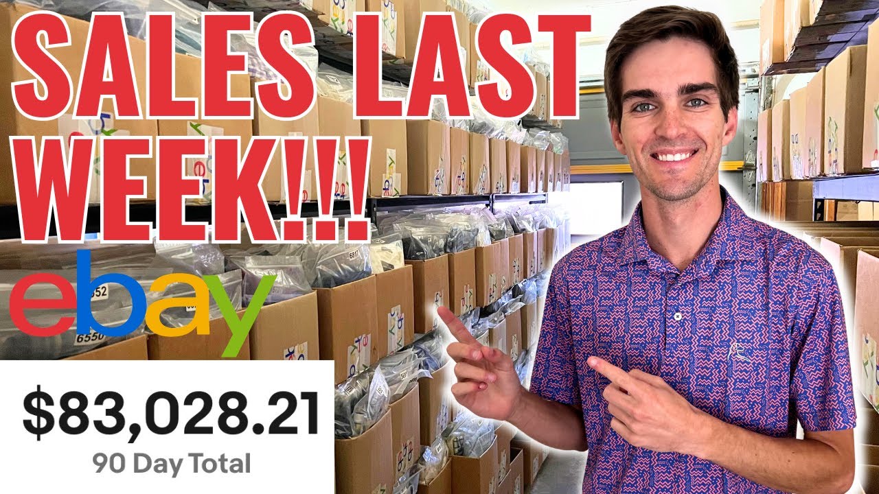$6,596 Sales Last Week! What Sold on eBay | Clothing Reseller