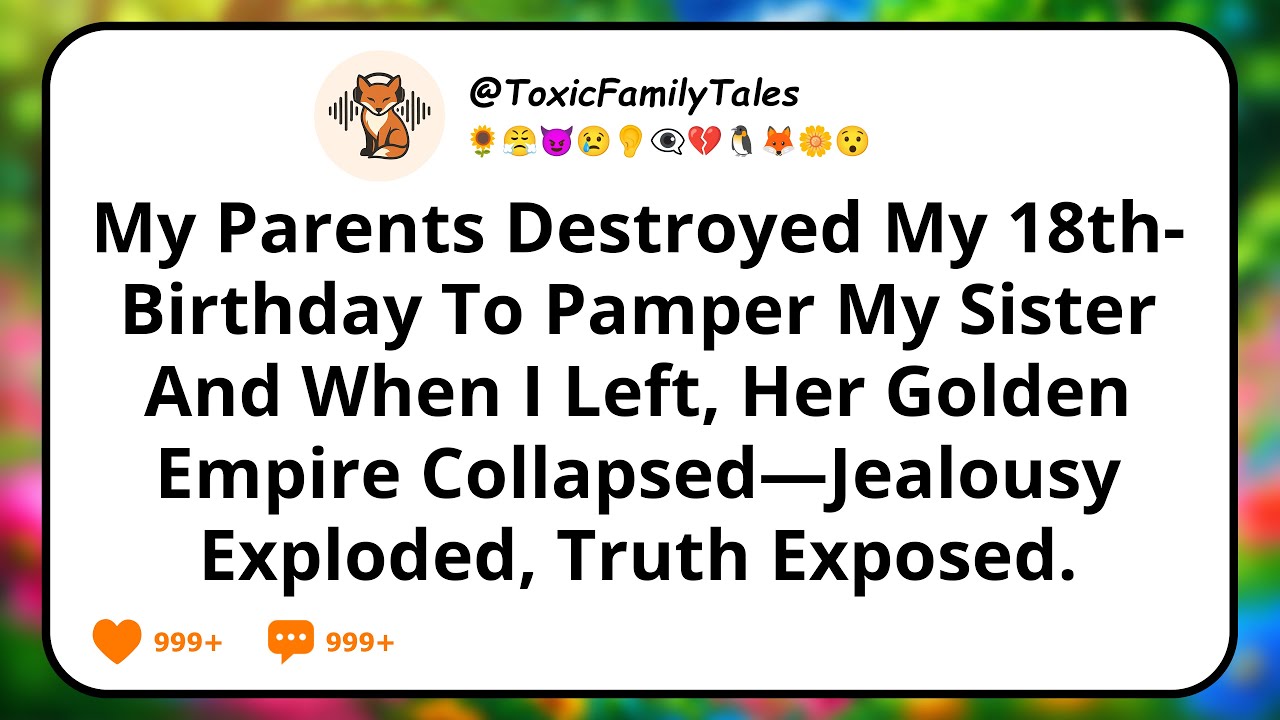 My Parents Destroyed My 18th-birthday To Pamper My Sister, And When I Left, Her Golden Empire...