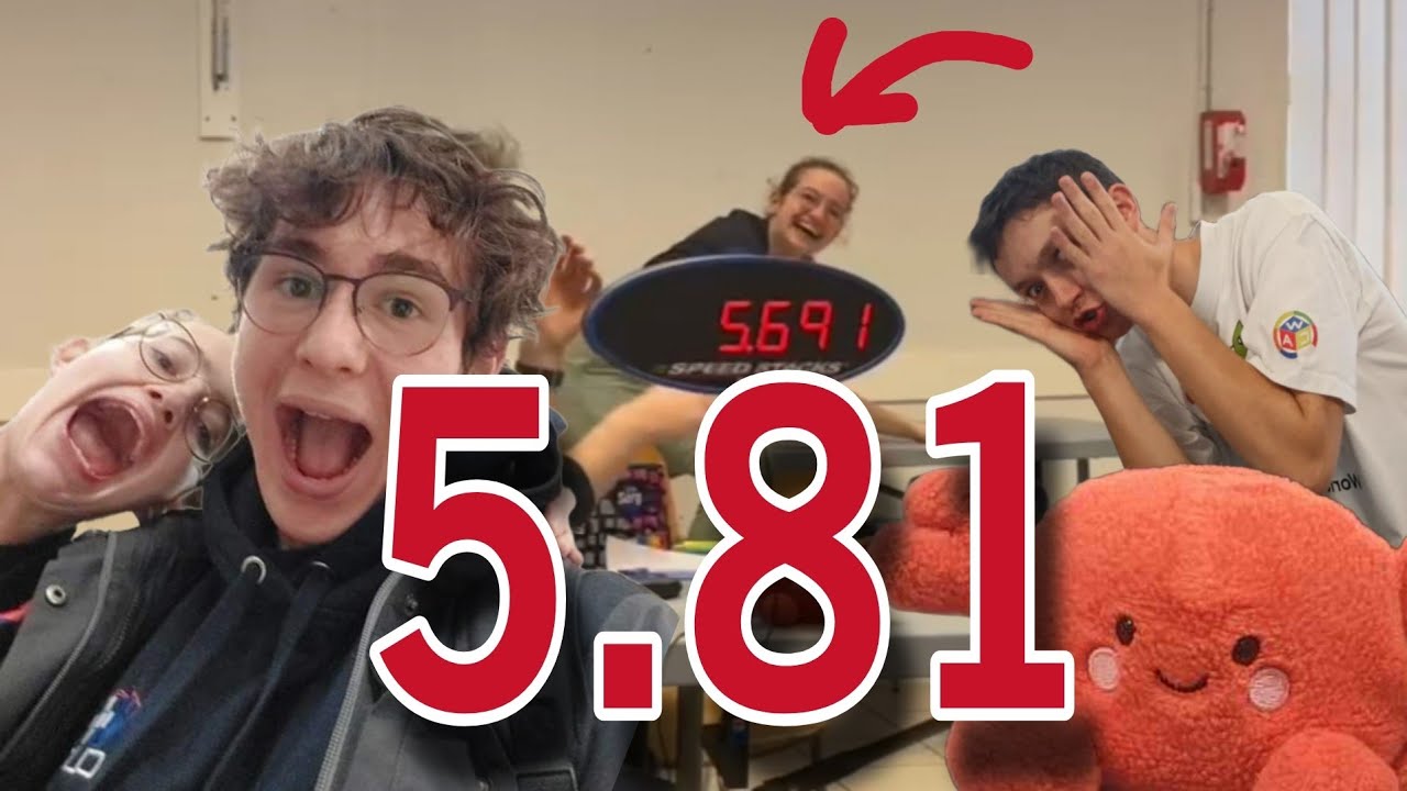 5.81 Rubik's Cube Average National Record!!! [FWR] [Winning Average]
