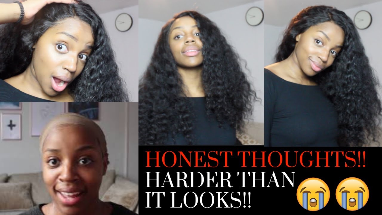 I TRIED TO MELT MY LACE! | LUMIERE LACE WIG REVIEW | INDIAN DEEP WAVE