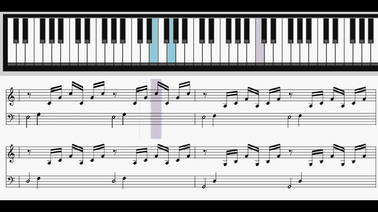 Learn Bach Prelude in C Major for Piano (Tutorial)