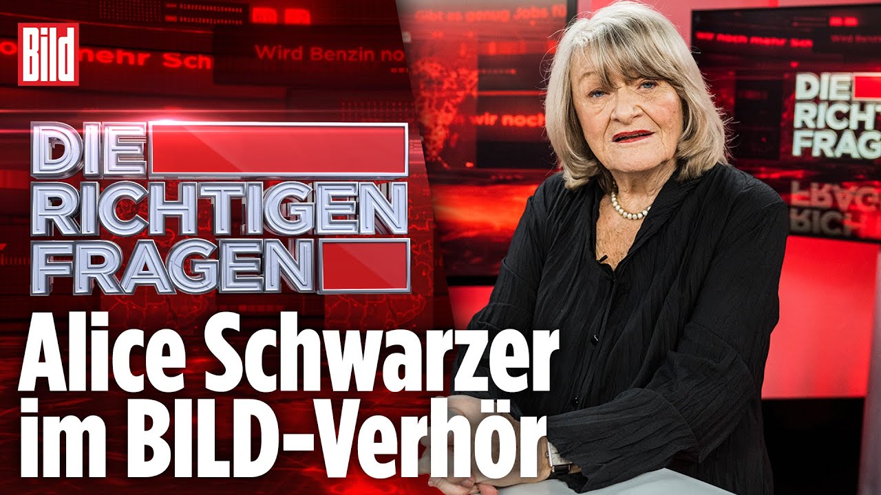 Alice Schwarzer über Scholz, Putin und ihre Demo mit Sahra Wagenknecht | Die Richtigen Fragen