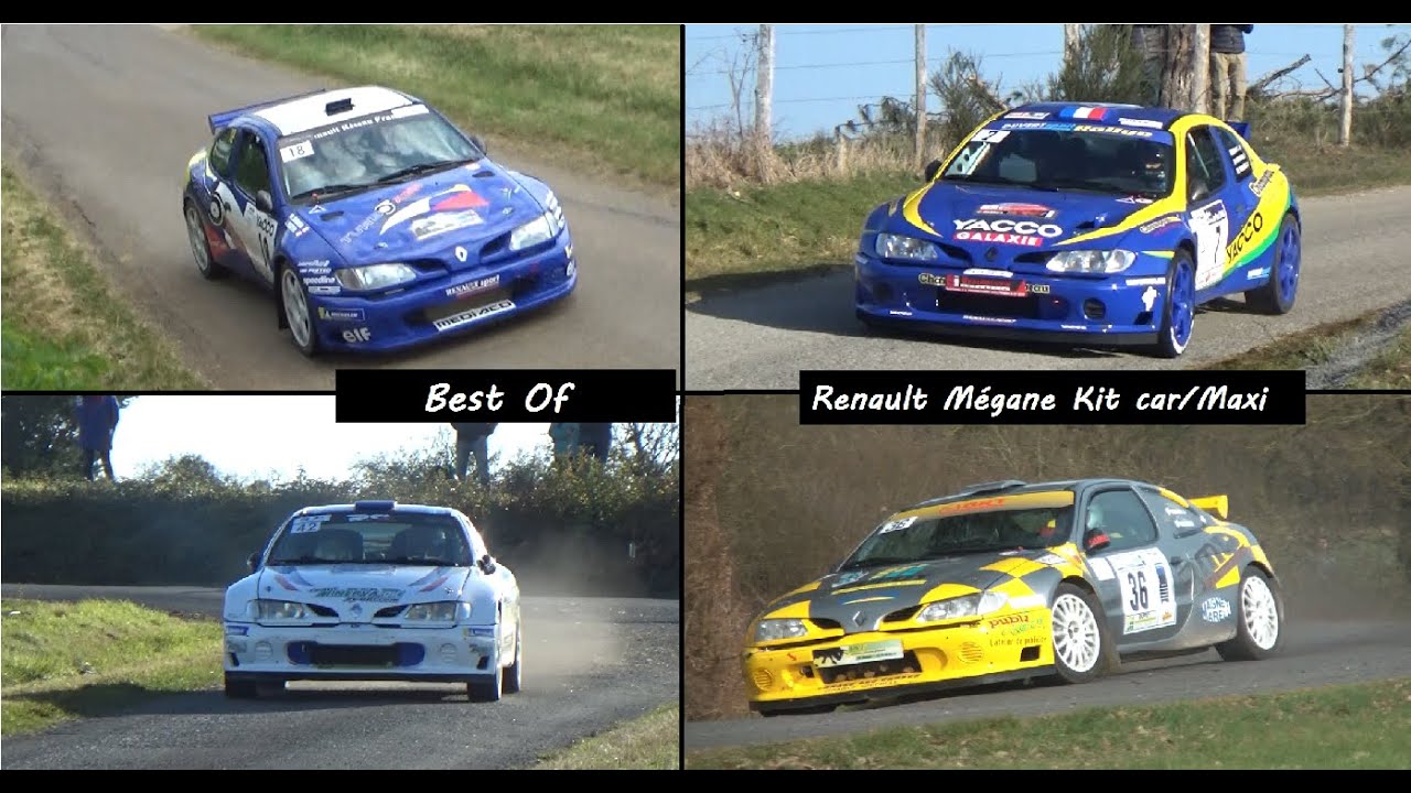 Rallye Best of Renault Mégane Kit car Maxi A7K F2000