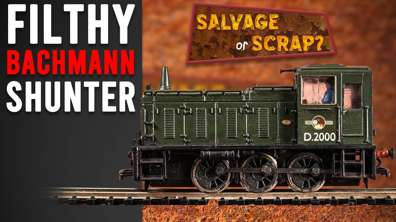 Wrecked Vintage Bachmann 03 Shunter | Salvage or Scrap?