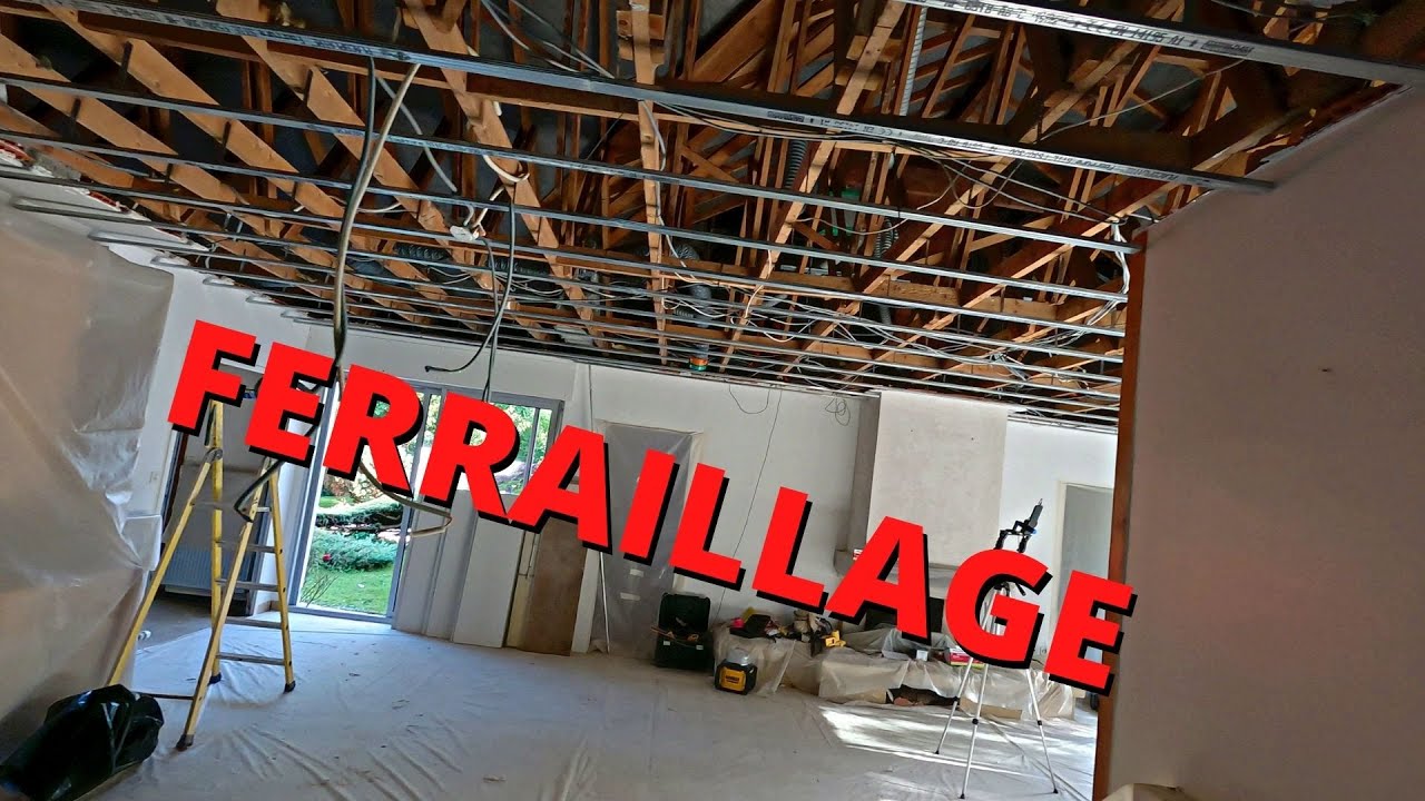 ✅FERRAILLAGE DES PLAFONDS EP.2  (HD 4K)
