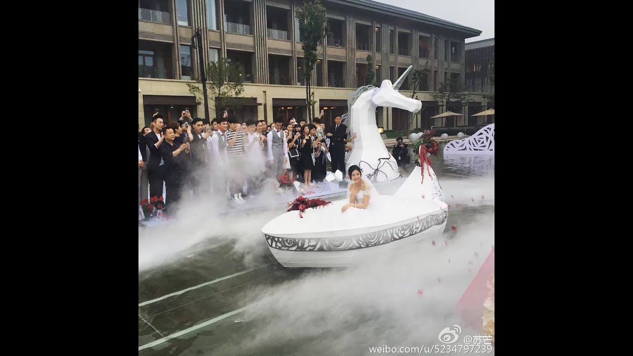 陈晓陈妍希婚礼全程回顾 新人三度拥吻  Vesion 2