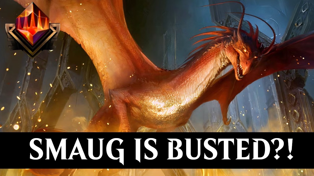 Dragons Are FINALLY Back?! Smaug Is INSANE | The Hobbit MTG Arena