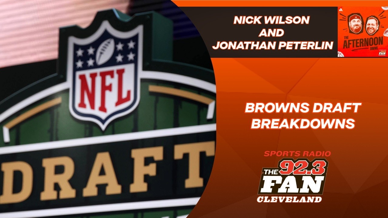 Browns NFL Draft Breakdown: Joe DeLeone on Browns' WR options w/ Lemon, Tate, Tyson, OT ranks & more