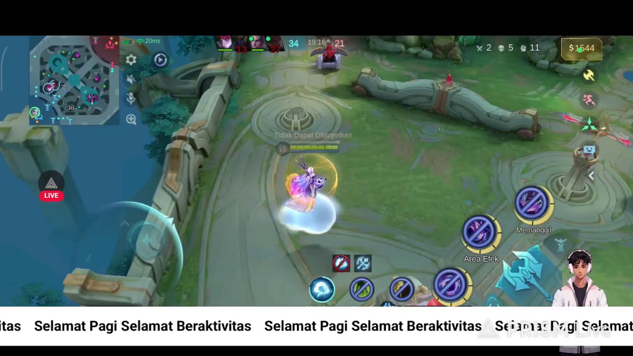 Siaran langsung Gajah