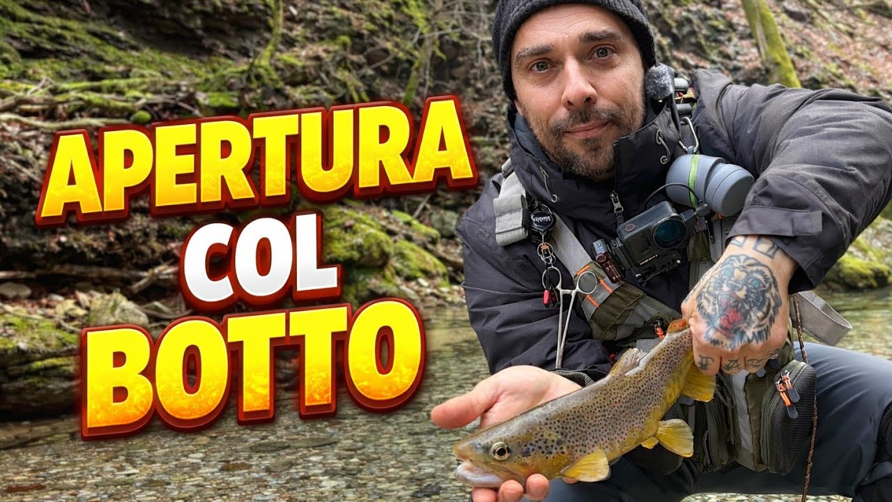 Apertura Trota 2026 Durissima: Microtorrente a 6°C… Ma Che Trote!!! 🔥