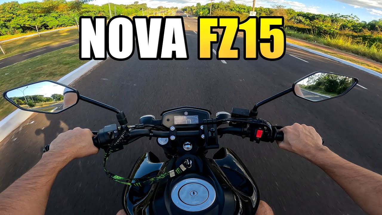 FZ-15 2024 | ANDANDO PELA PRIMEIRA VEZ DE FZ15 2024 | MELHOR MOTO PARA COMEÇAR