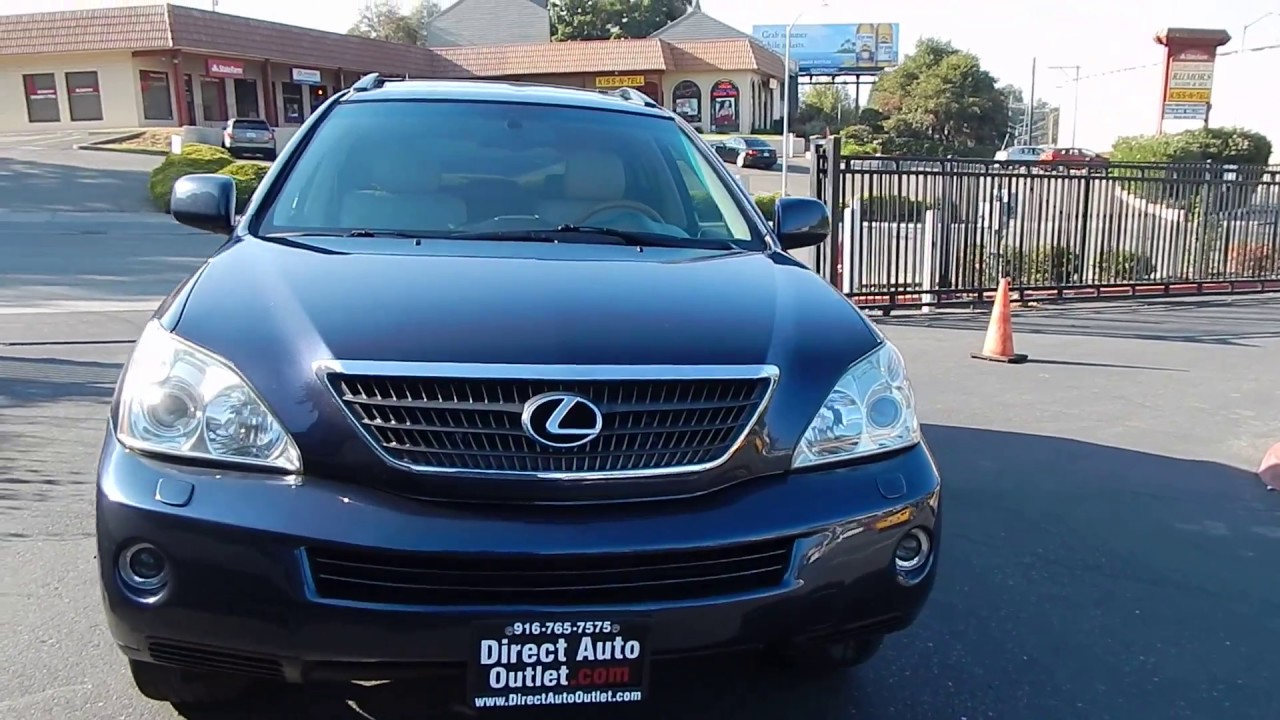 2006 Lexus RX400h AWD Hybrid SUV video overview and walk around