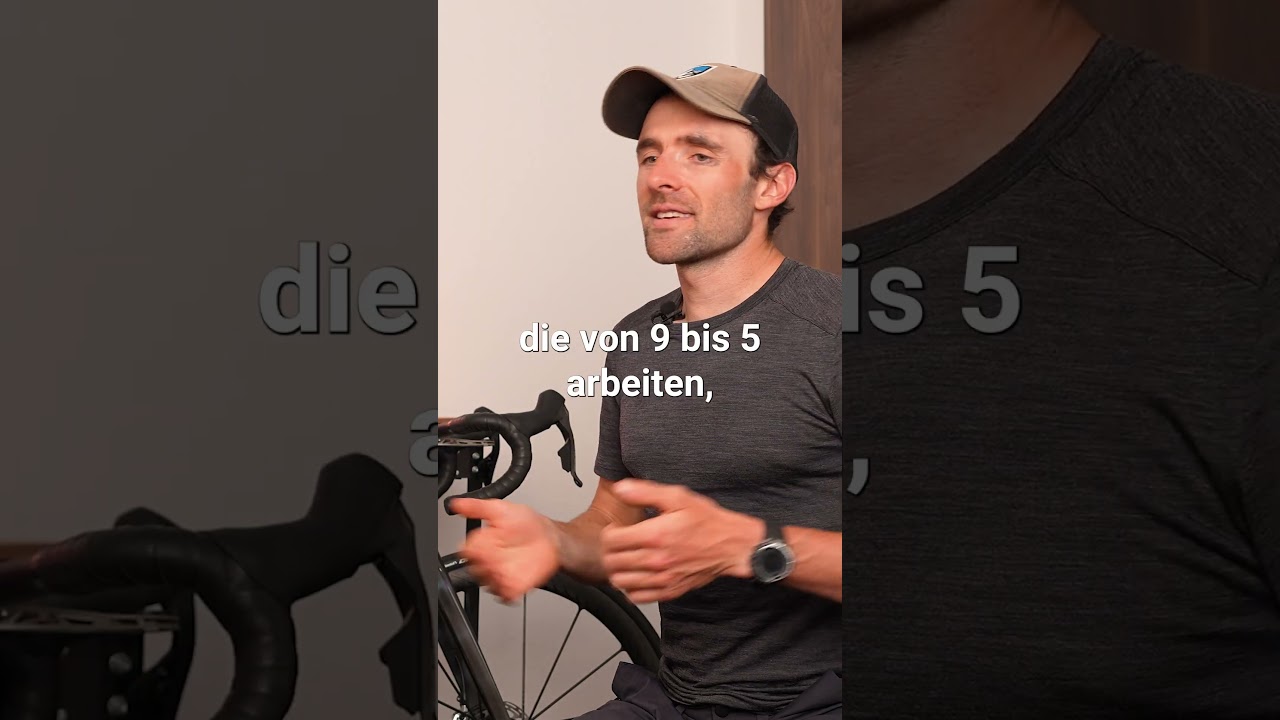 Keine Zeit f&uuml;rs Training? Rennrad-Profi zeigt, wie&rsquo;s trotz Job geht! #sport #cycling #training