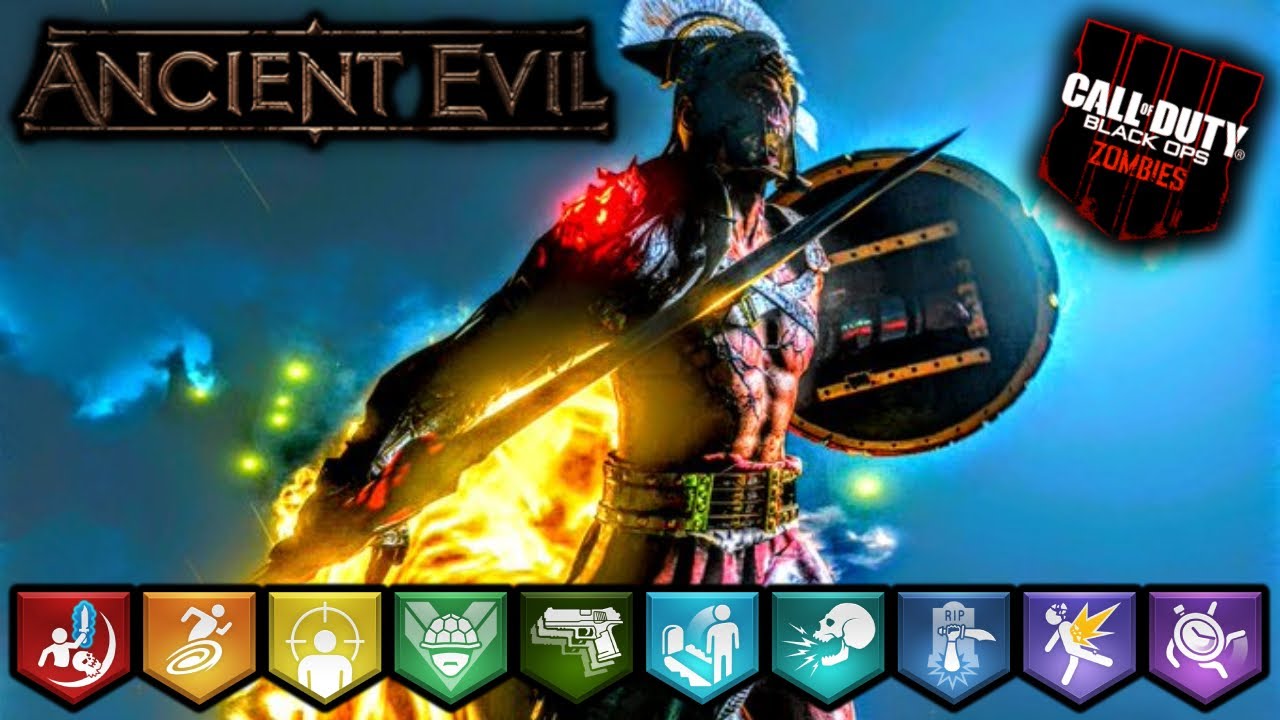 *ANCIENT EVIL* SOLO EASTER EGG GAMEPLAY!! (BLACK OPS 4 ZOMBIES) 1080p 2022