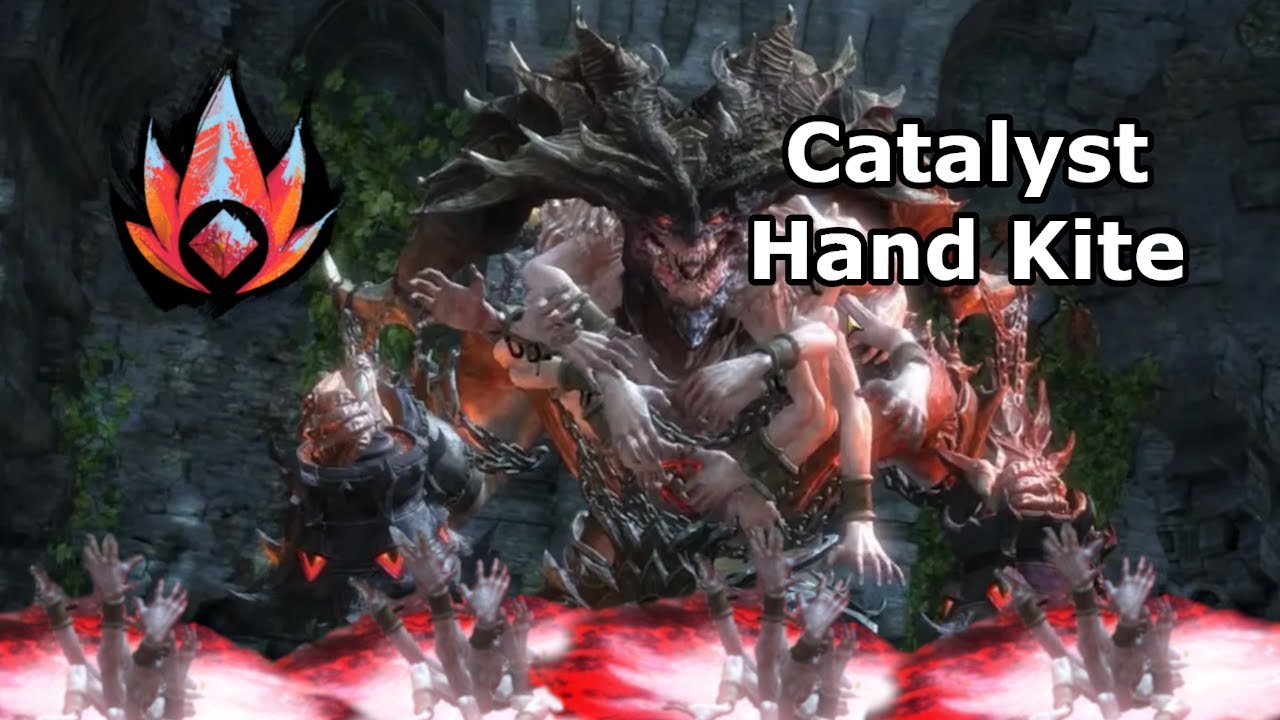 Guild Wars 2 - Deimos CM Catalyst Hand Kite POV
