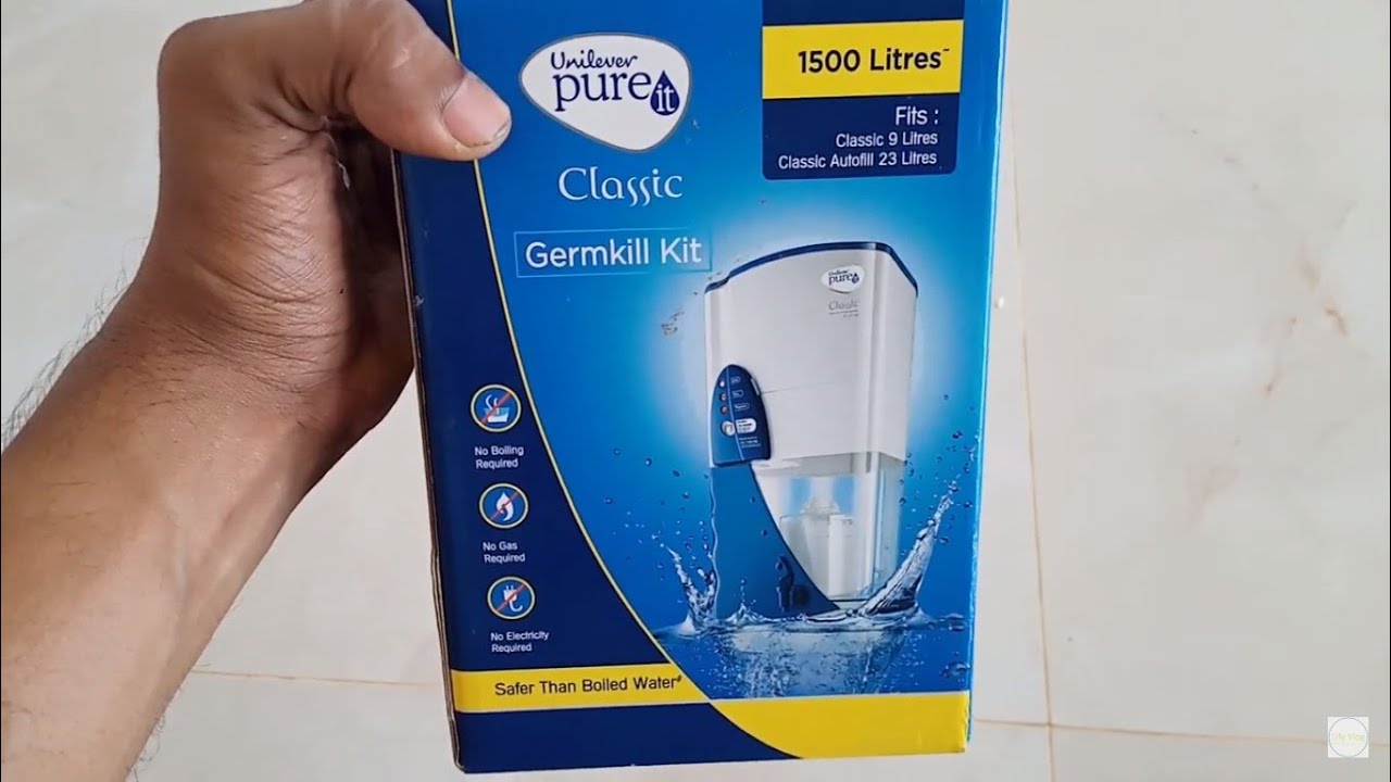 Pureit Water Filter Purifier- Germkill Filter Kit Replacement (English Subtitles)