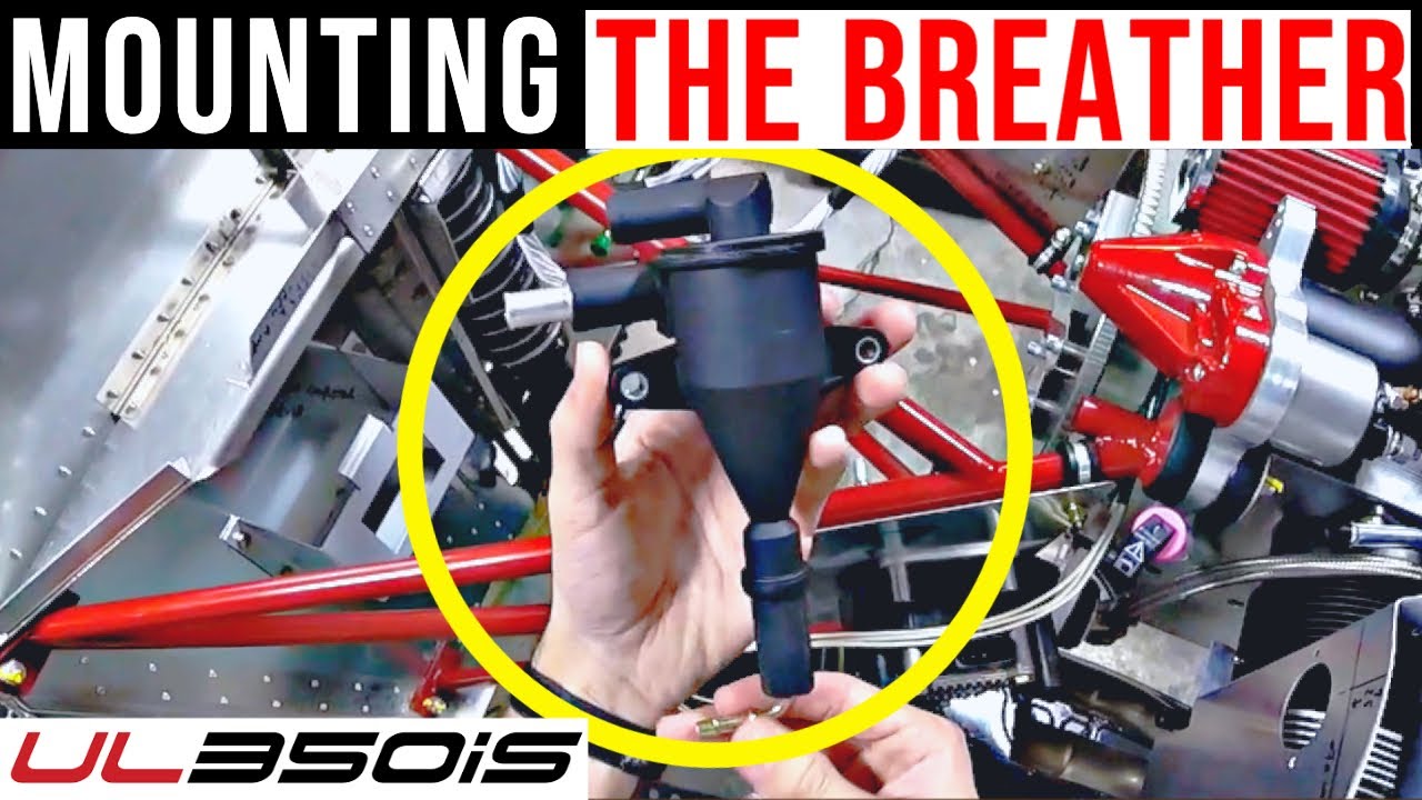 Engine Breather (Oil/Air Separator) - ULpower 350is - Zenith 750 Cruzer Kit Plane Build
