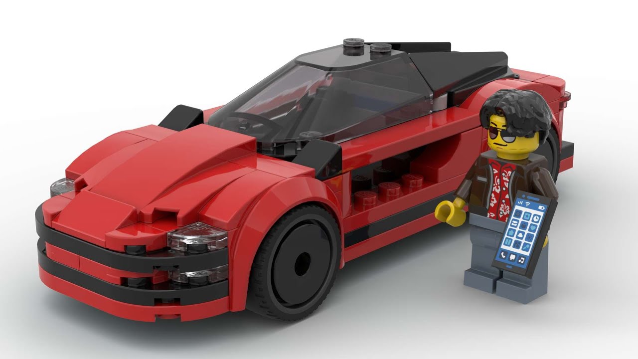 Lego 60448 Спортивный автомобиль Speed ​​Build Studio Bricklink LDD от PLegoBB