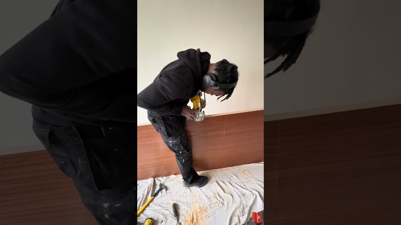 Day in the life of a self employed carpenter #apprentice #diy #businessowner #carpenter