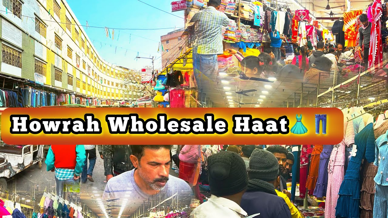 Howrah biggest 👗👚👔👖wholesale Market(Howrah Mordan Haat❤️)