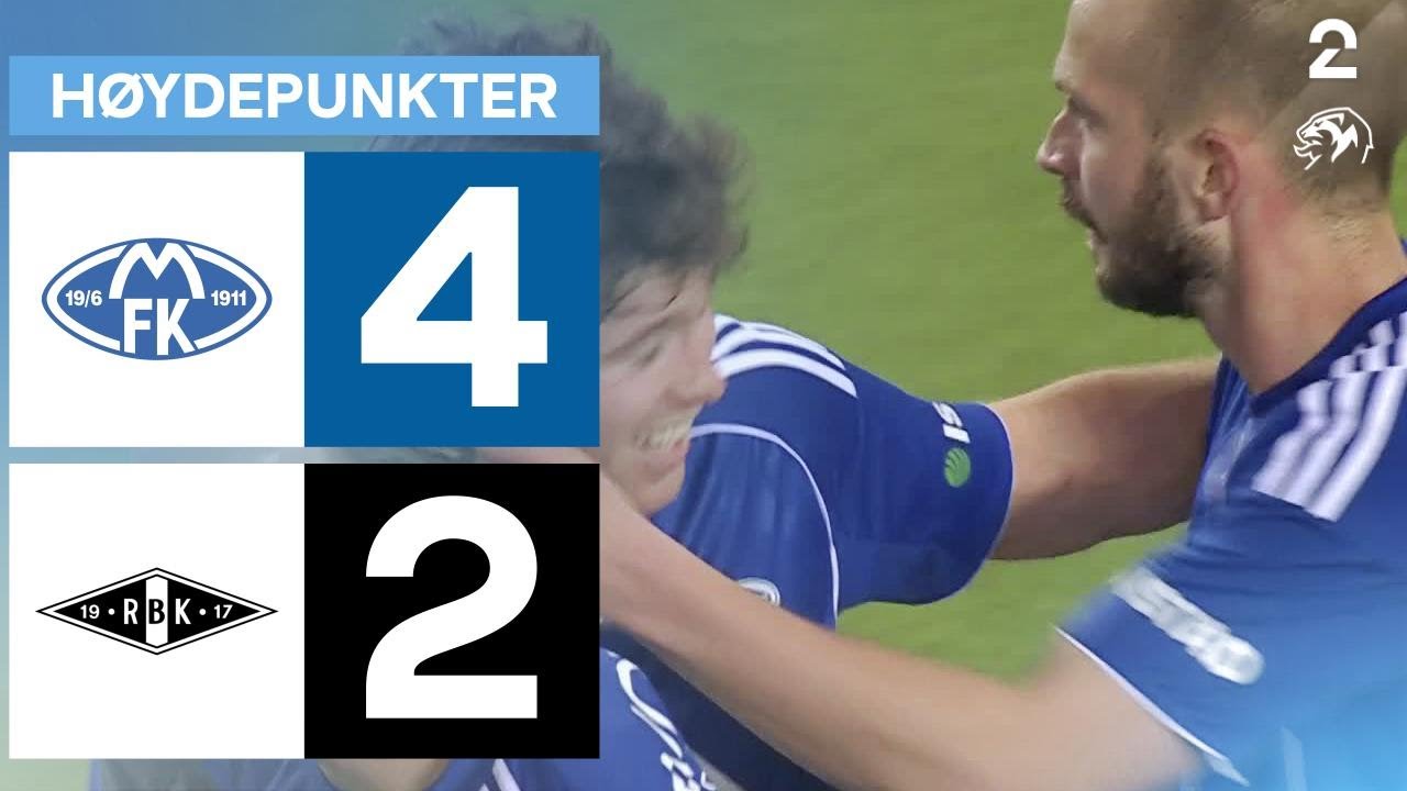 Molde 4 - 2 Rosenborg - Høydepunkter