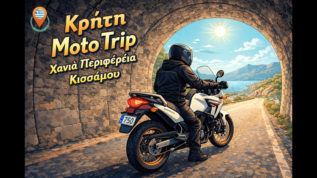 Κρήτη Moto Trip Χανιά Περιφέρεια Κισσάμου TRIP IN GREECE