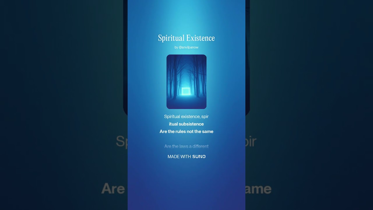Anvil Panow Spiritual Existence