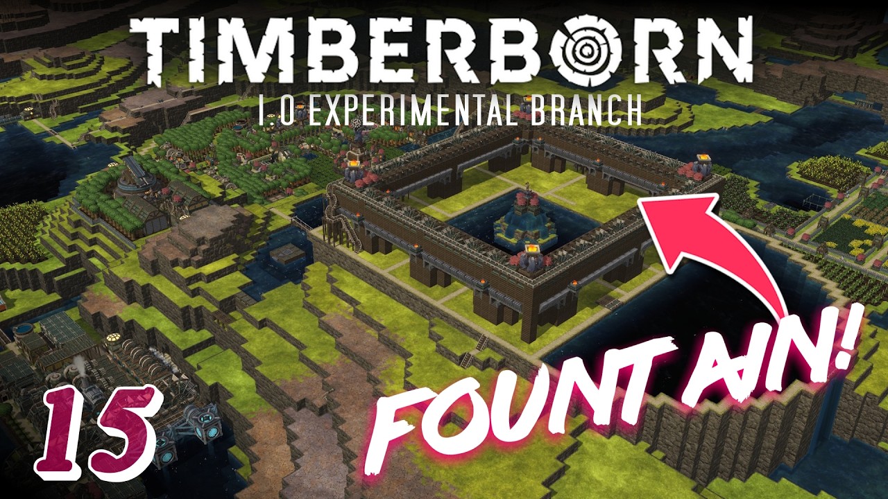 Building a new fountain and reservoir for our Acropolis! [Pressure Map]
