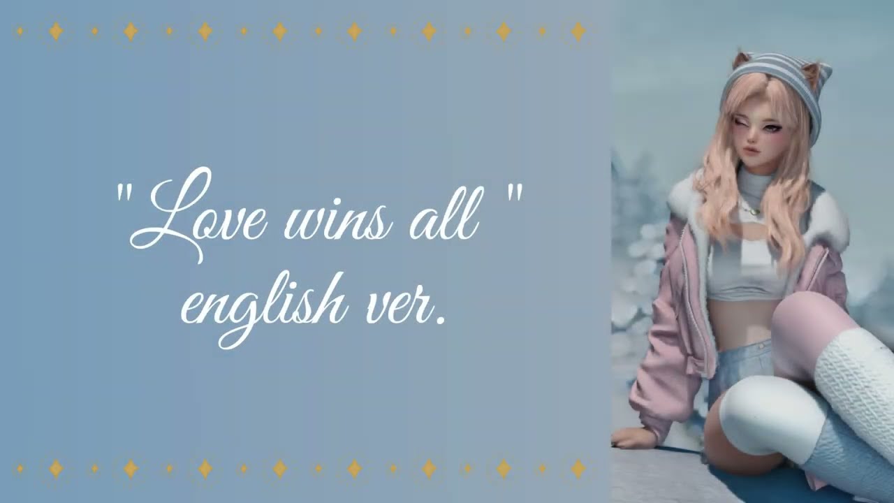 Love wins all [english ver.] - cover by Jasmin