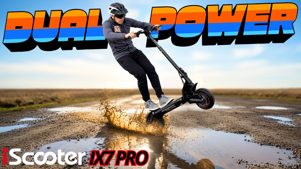 iScooter IX7 PRO - AWESOME DUAL POWER