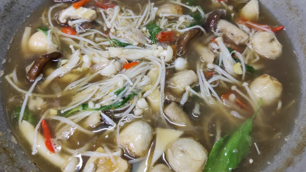 မိႈဟင္းရည္ မိႈဟင္းရည္ခ်က္နည္း *Mushroom Curry
