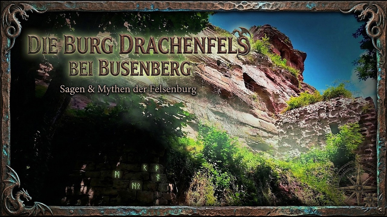 Die Burg Drachenfels bei Busenberg  - (DJI Mini 4 Pro / DJI Osmo Pocket 3)
